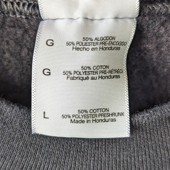 Vintage 90s Computer Whisperer Crew Neck Sweatshirt Black Unisex Large - Picture 4 of 6